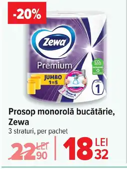 Carrefour Prosop monorolă bucătărie, Zewa Ofertă