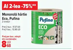 Carrefour Monorolă hârtie Eco, Pufina Ofertă