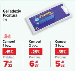 Carrefour Gel adeziv Picătura Ofertă