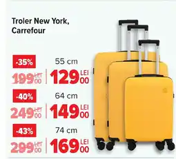 Carrefour Troler New York, Carrefour Ofertă