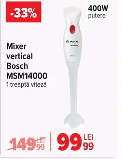 Carrefour Mixer vertical Bosch MSM14000 Ofertă