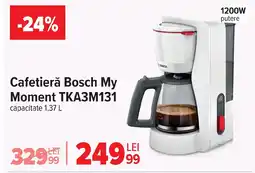 Carrefour Cafetieră Bosch My Moment TKA3M131 Ofertă