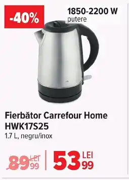 Carrefour Fierbător Carrefour Home HWK17S25 Ofertă