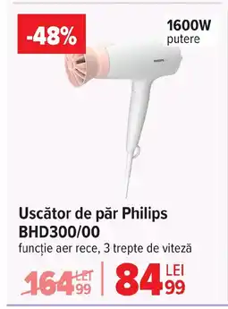 Carrefour Uscător de păr Philips BHD300/00 Ofertă