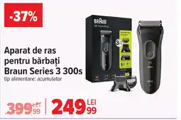 Carrefour Aparat de ras pentru bărbaţți Braun Series 3 300s Ofertă