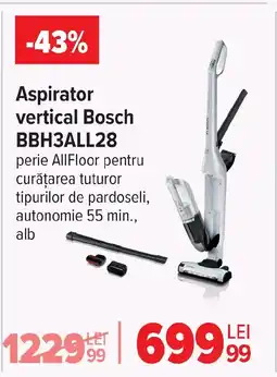 Carrefour Aspirator vertical Bosch BBH3ALL28 Ofertă