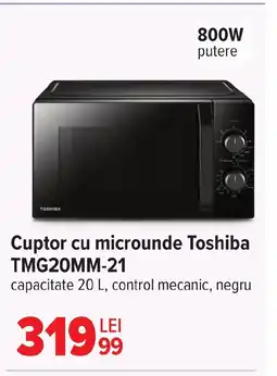 Carrefour Cuptor cu microunde Toshiba TMG20MM-21 Ofertă
