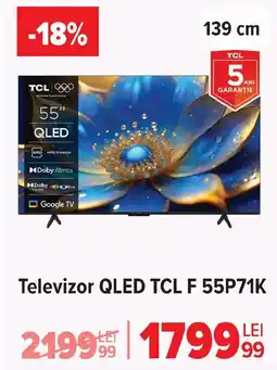 Carrefour Televizor QLED TCL F 55P71K Ofertă