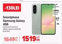Carrefour Smartphone Samsung Galaxy A56 Ofertă