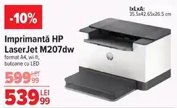 Carrefour Imprimantǎ HP LaserJet M207dw Ofertă