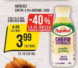 Mega Image NAPOLACT Chefir, 3.3% grasime Ofertă