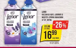Mega Image LENOR Balsam de rufe, lavandă şi musețel/spring awakening Ofertă