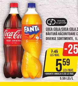 Mega Image COCA-COLA/COCA-COLA Zero/FANTA/SPRITE Ofertă