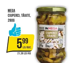 Mega Image MEGA Ciuperci taiate Ofertă