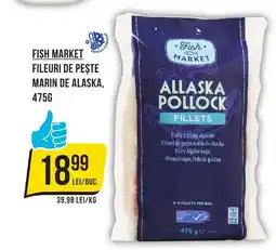 Mega Image FISH MARKET Fileuri de peşte marin de alaska Ofertă