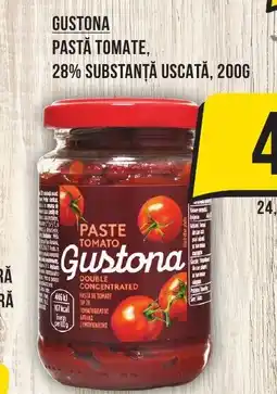 Mega Image GUSTONA Pastă tomate, 28% substanță uscată Ofertă