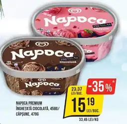Mega Image Napoca Premium înghețată ciocolată/căpşune Ofertă