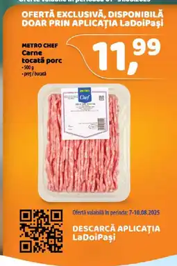 METRO CHEF Carne tocată porc
