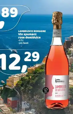 La Doi Pasi LAMBRUSCO ROMAGNE Vin spumant rose demidulce Ofertă