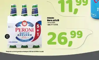 La Doi Pasi PERONI Bere sticlă Ofertă
