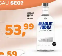 La Doi Pasi ABSOLUT Vodka Ofertă