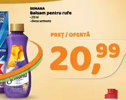 La Doi Pasi SEMANA Balsam pentru rufe Ofertă