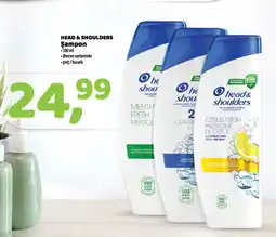 La Doi Pasi HEAD & SHOULDERS Şampon Ofertă