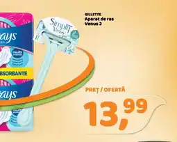 La Doi Pasi GILLETTE Aparat de ras Venus 2 Ofertă