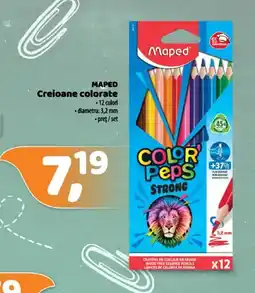 La Doi Pasi MAPED Creioane colorate Ofertă