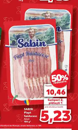 Kaufland SABIN Piept haiducesc Ofertă