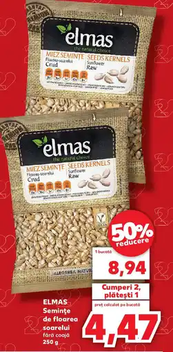 Kaufland ELMAS Seminţe de floarea soarelui Ofertă