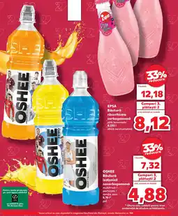 Kaufland OSHEE Băutură izotonică necarbogazoasă Ofertă