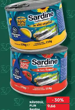 Kaufland NĂVODUL PLIN Sardine Ofertă