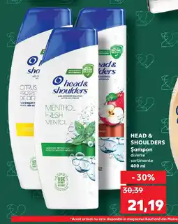 Kaufland HEAD & SHOULDERS Şampon Ofertă