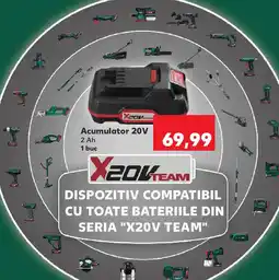 Kaufland Acumulator 20V Ofertă