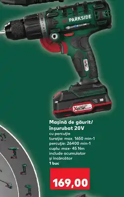 Kaufland Maşină de găurit/ înşurubat 20V Ofertă