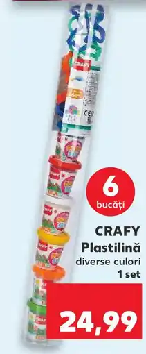 Kaufland CRAFY Plastilinǎ diverse culori Ofertă