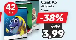 Kaufland Caiet A5 Ofertă