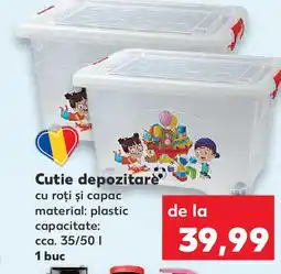 Kaufland Cutie depozitarè Ofertă