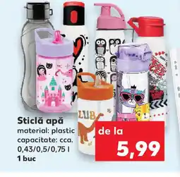 Kaufland Sticlă apă Ofertă