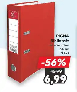 Kaufland PIGNA Biblioraft Ofertă