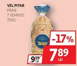 Auchan VEL PITAR Pâine 7 seminţe Ofertă