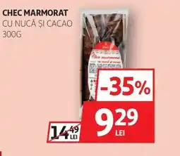 Auchan Chec marmorat cu nucă şi cacao Ofertă