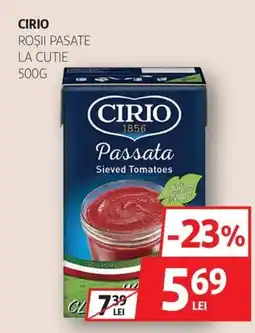 Auchan CIRIO Roşii pasate la cutie Ofertă