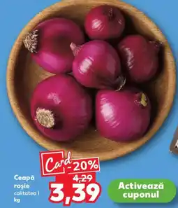 Kaufland Ceapă roşie Ofertă
