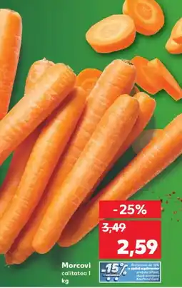 Kaufland Morcovi Ofertă