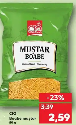 Kaufland CIO Boabe muştar Ofertă
