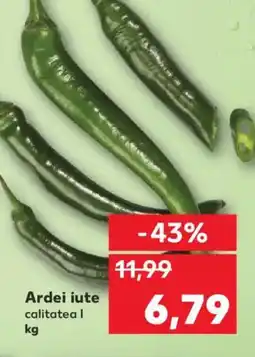 Kaufland Ardei iute Ofertă