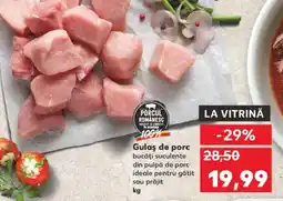 Kaufland Gulaş de porc Ofertă