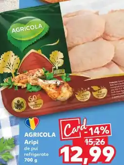 Kaufland AGRICOLA Aripi de pui refrigerate Ofertă